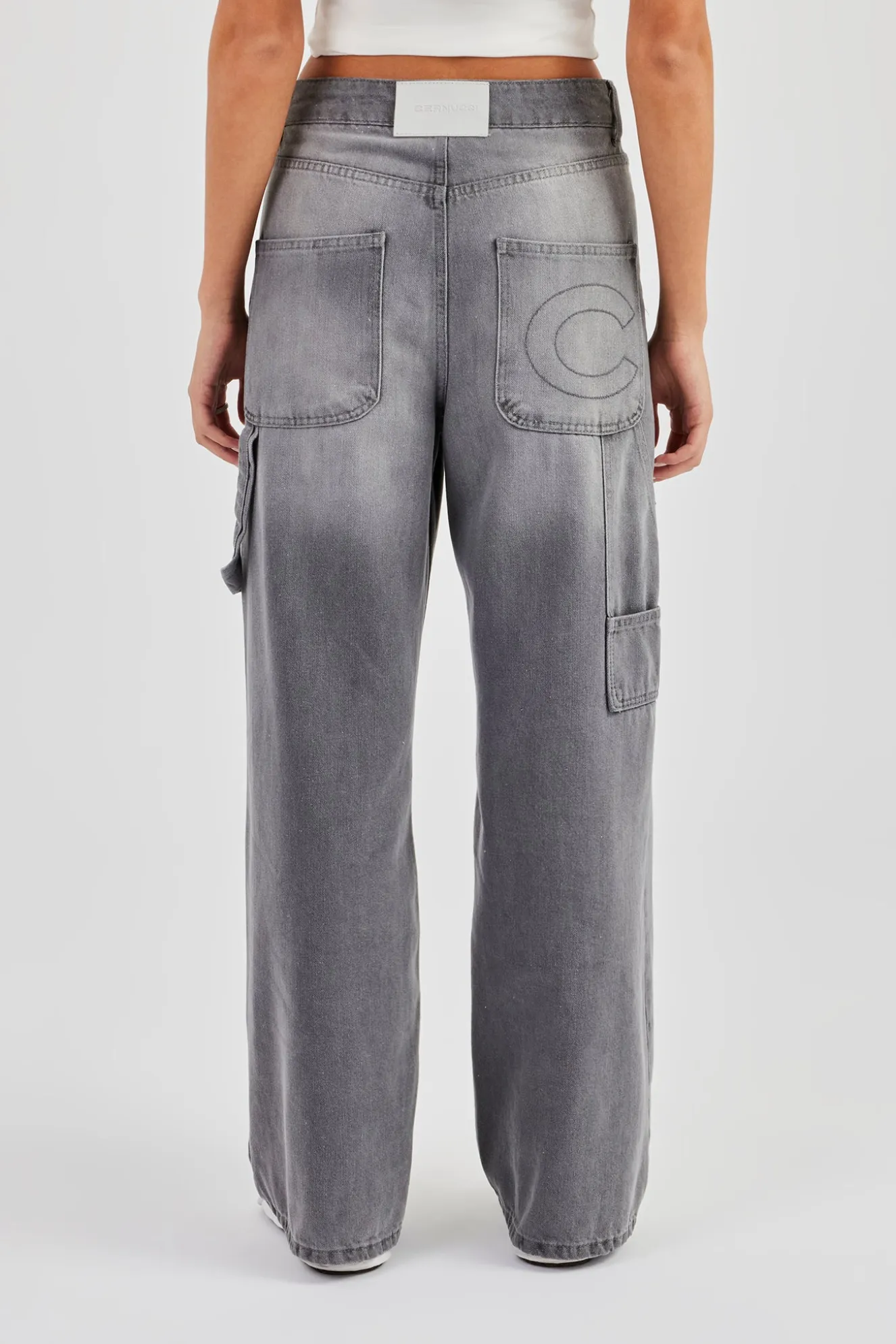 Baggy Carpenter Jean - Washed Grey