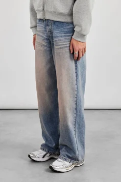 Baggy Peach Tint Jean - Peach Tint