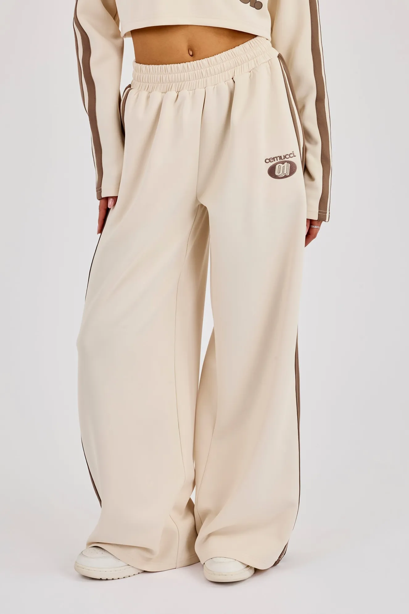 Baggy Taping Jogger - Off White