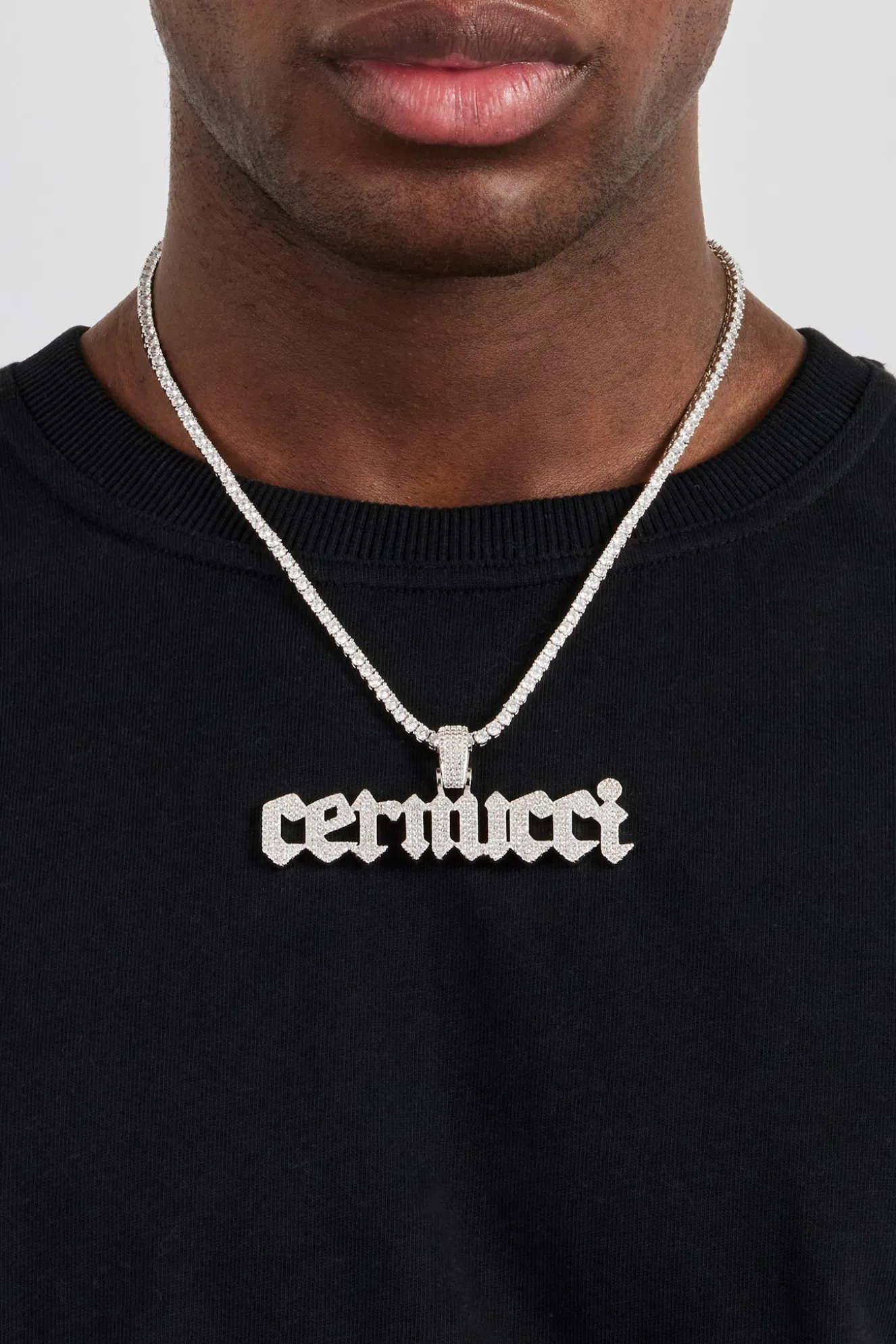 Biergarten Font Pendant - 20mm