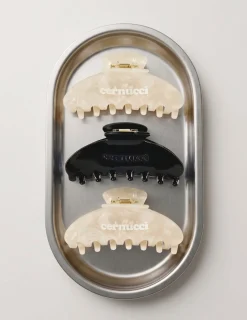 Branded Claw Clip - Black