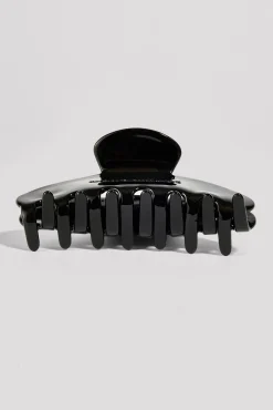 Branded Claw Clip - Black