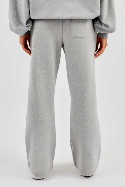 C Embroidered Jogger - Grey Marl