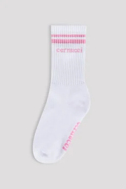 Cernucci Bubble Sock - White