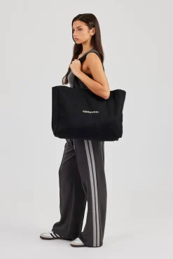 Cernucci Canvas Tote Bag - Black