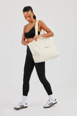 Cernucci Canvas Tote Bag - Off White