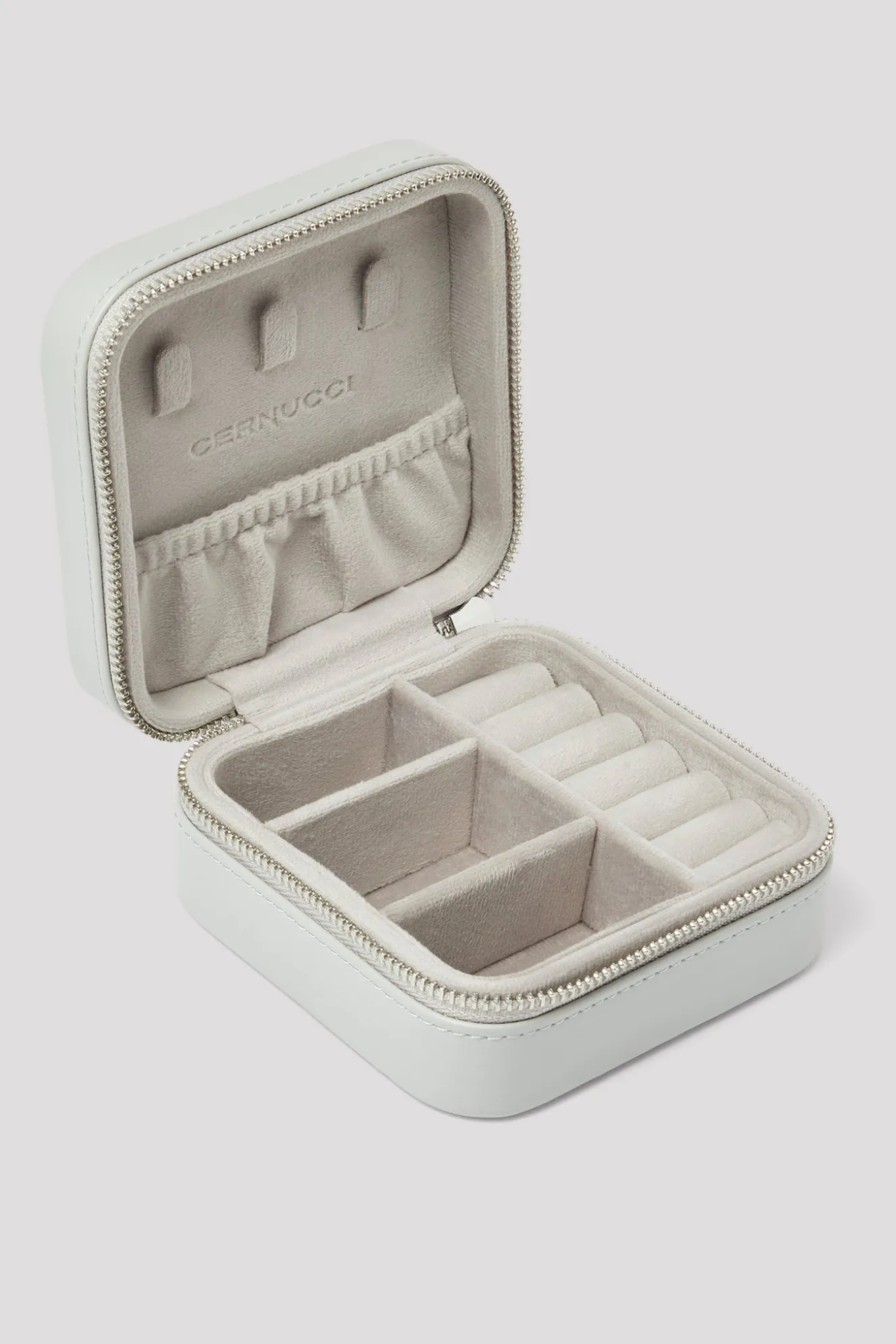 Cernucci Jewellery Travel Case - Grey