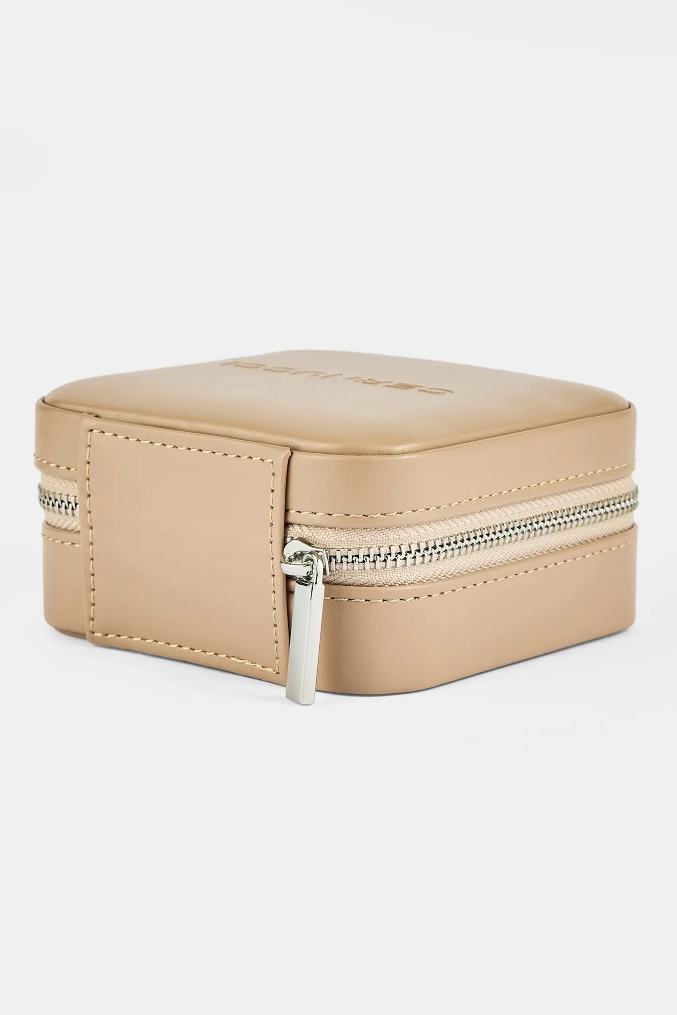 Cernucci Jewellery Travel Case - Beige