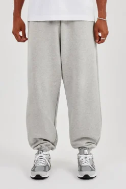 Cuffed Jogger - Grey Marl