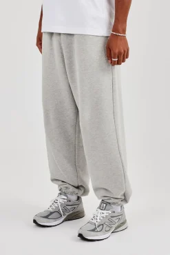 Cuffed Jogger - Grey Marl