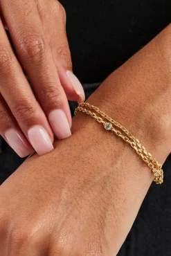 Double Layer Ice Rolo Bracelet - 5mm