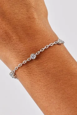 Gemstone Rolo Bracelet - 5mm