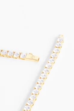 Gold Plated 5mm Tennis Bracelet