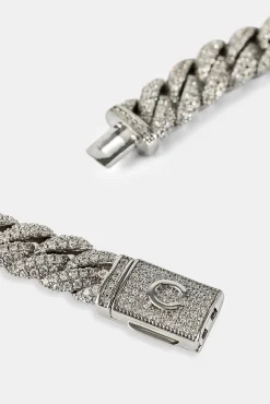Iced Cuban Chain - 8mm - White