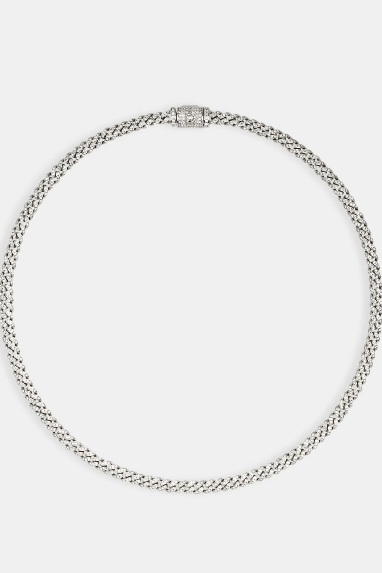 Iced Cuban Chain - 6mm - White