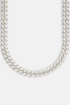 Iced Cuban Chain - 12mm - White