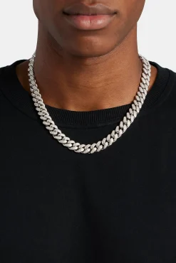 Iced Cuban Chain - 12mm - White