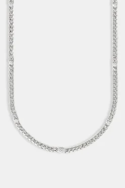 Iced Gemstone Miami Cuban Chain - 5mm