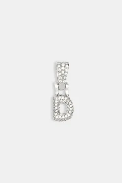 Iced Mini Bubble Pendant - White