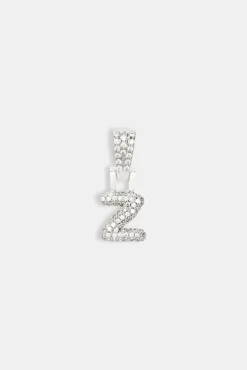 Iced Mini Bubble Pendant - White