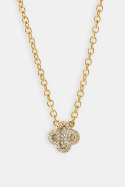Iced Motif Necklace - 10mm