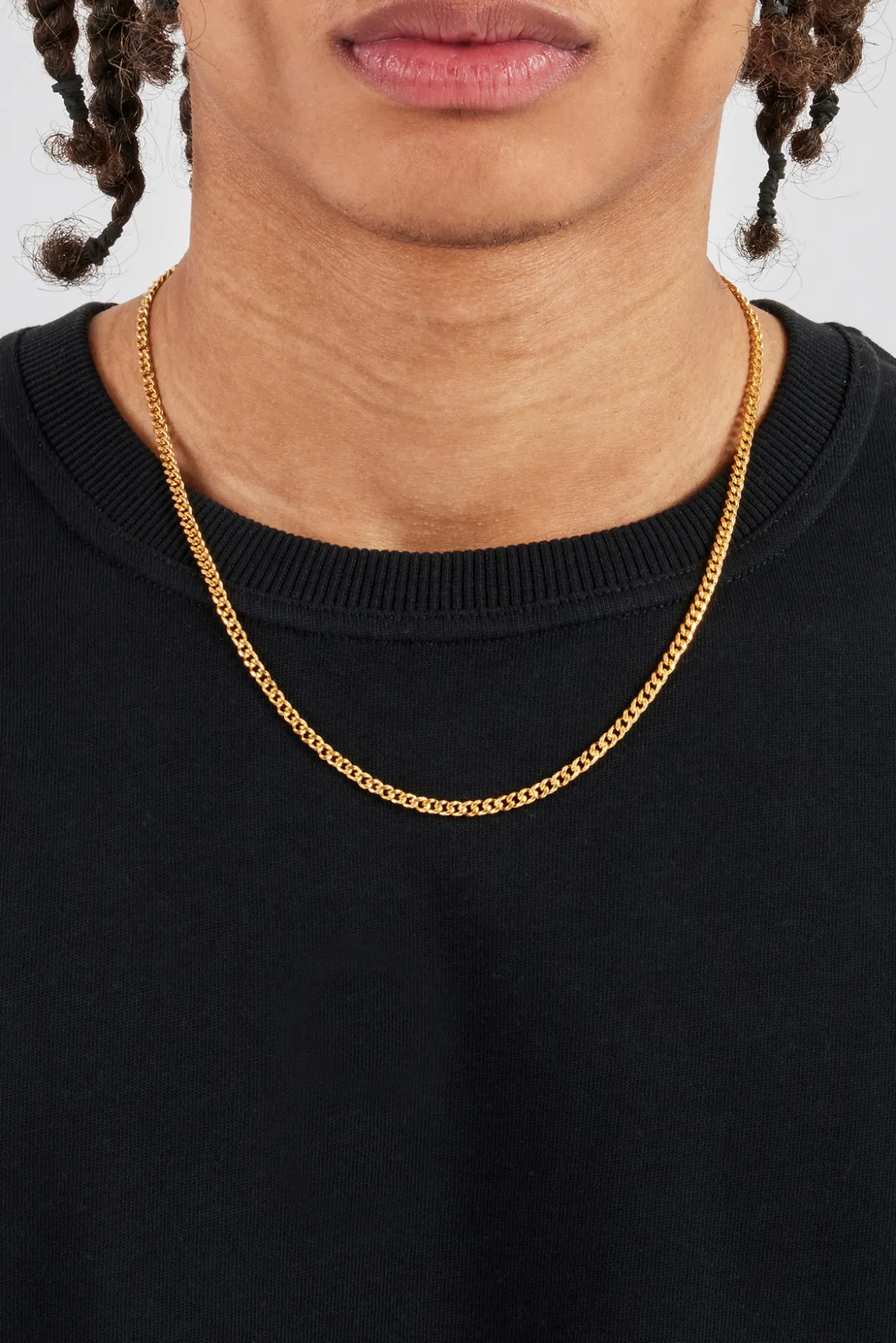 Miami Cuban Chain - 3.5mm - Gold
