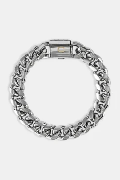 Miami Cuban Link Bracelet - 12mm - White