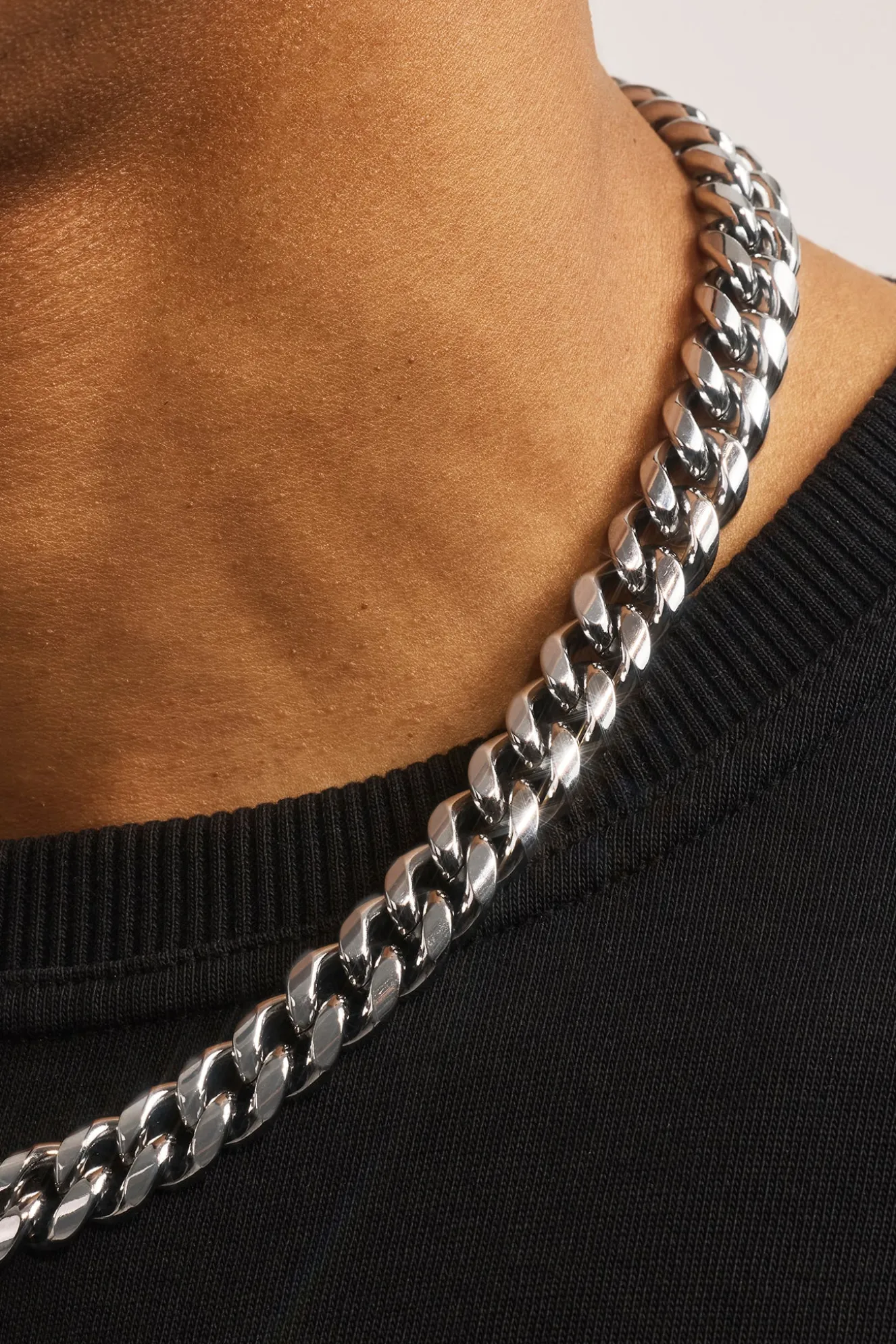 Miami Cuban Link Chain - 12mm - White