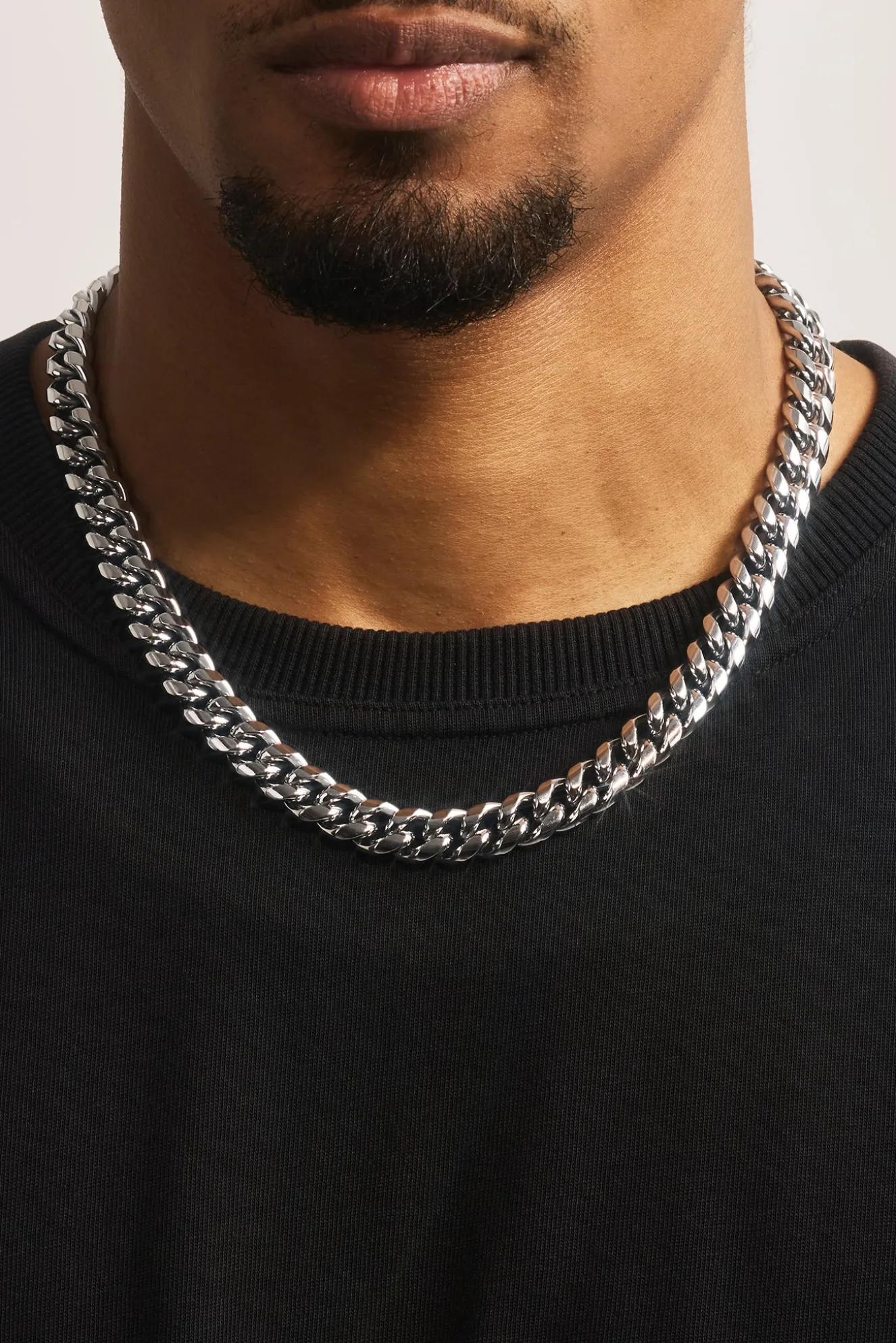 Miami Cuban Link Chain - 12mm - White