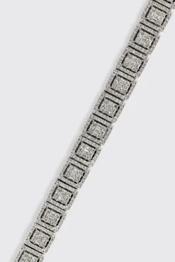 12mm Clustered Tennis Chain