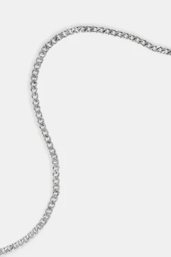 2mm Curb Bracelet - White