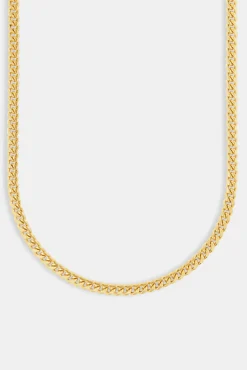 5mm Miami Cuban Chain - Gold