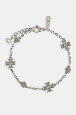 Mother of Pearl Micro Motif Rolo Bracelet - 8mm