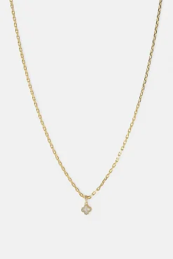 Mother Of Pearl Motif Rolo Necklace - 8mm