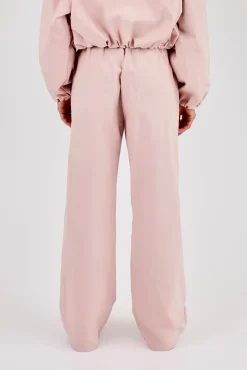 Nylon Waistbandless Jogger - Light Pink