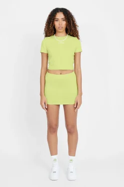 Paraiso Short Sleeve Top - Lime