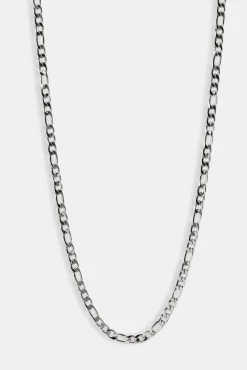 Polished Figaro Chain - 5mm - White