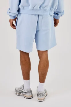Relaxed Jersey Short - Light Blue