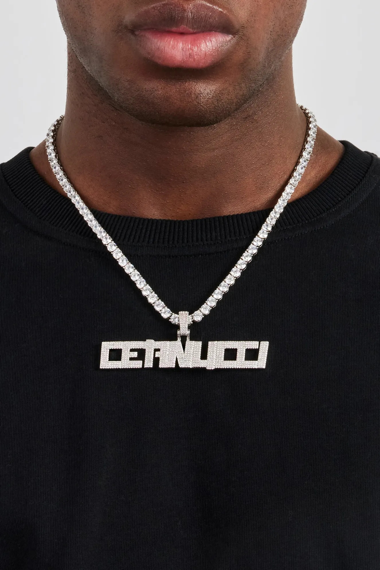 Samurai Font Pendant - 15mm