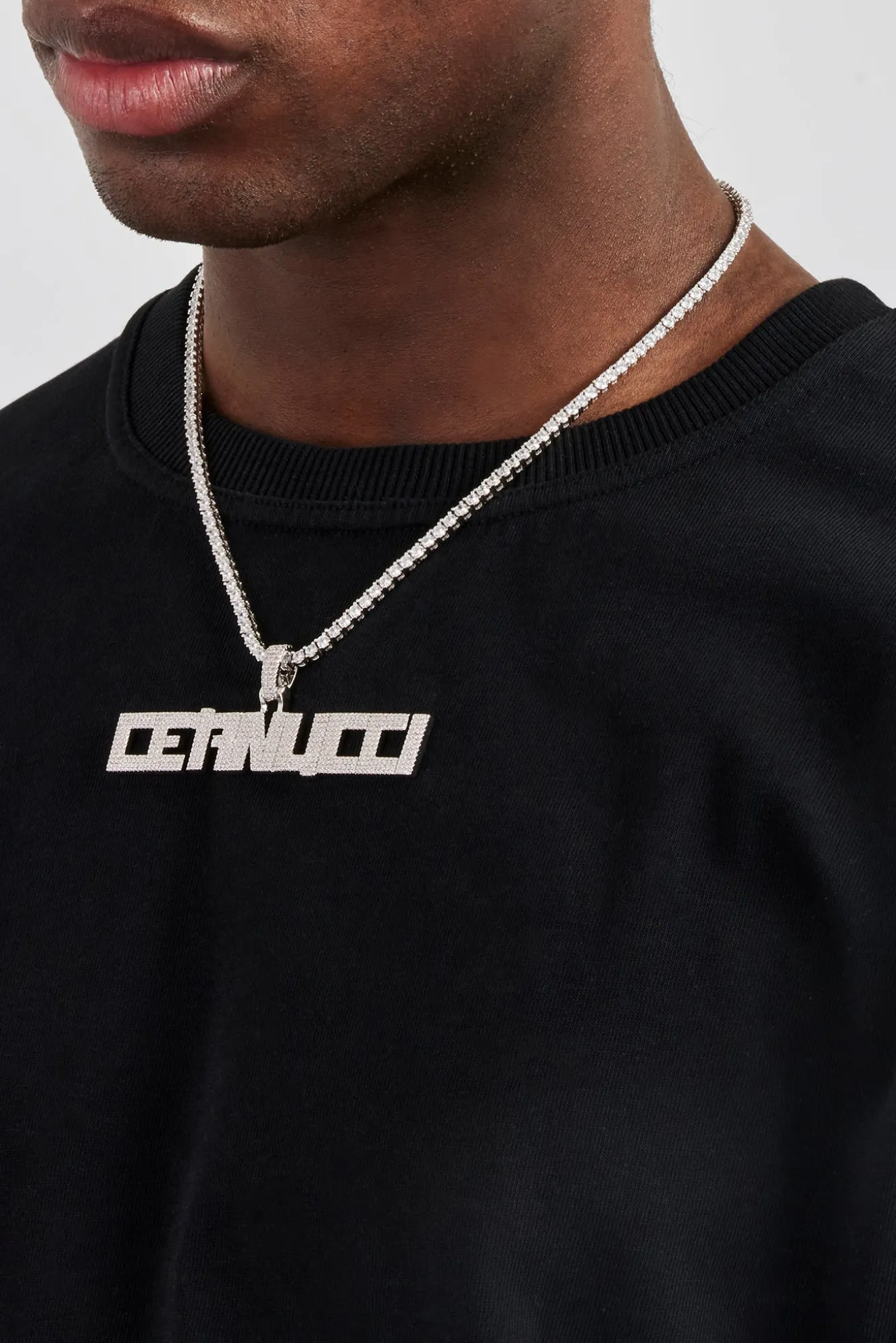 Samurai Font Pendant - 15mm