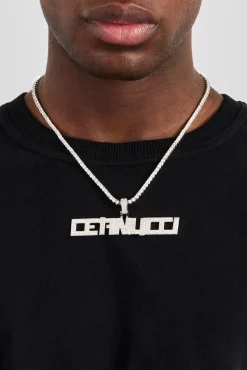 Samurai Font Pendant - 15mm