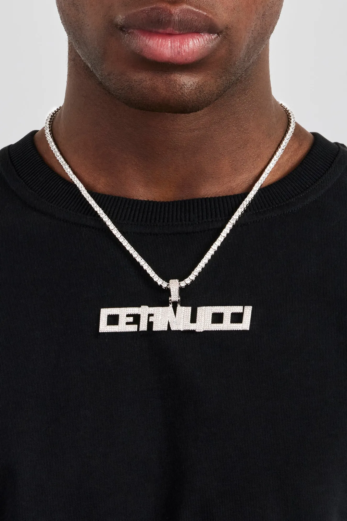 Samurai Font Pendant - 15mm