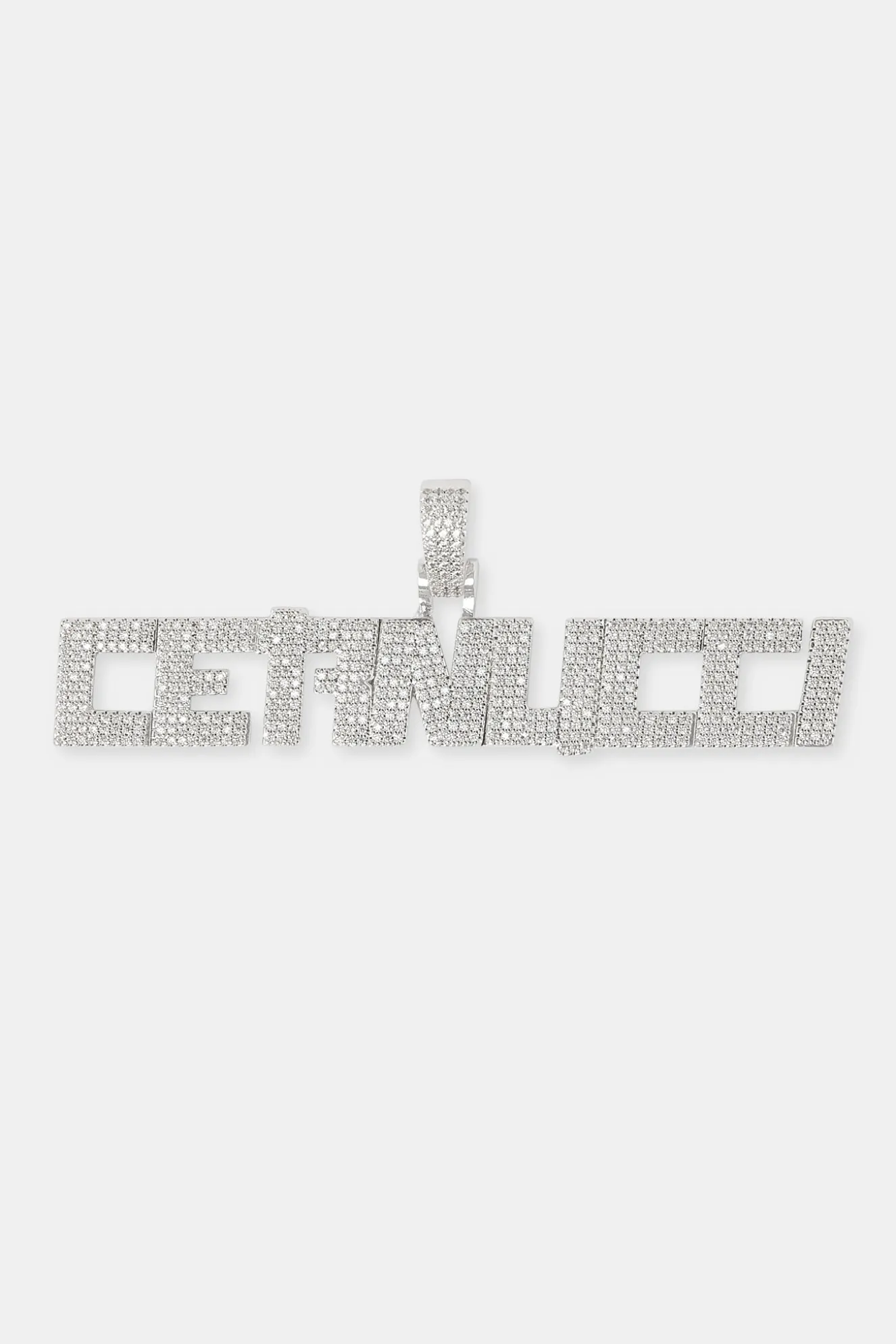 Samurai Font Pendant - 15mm