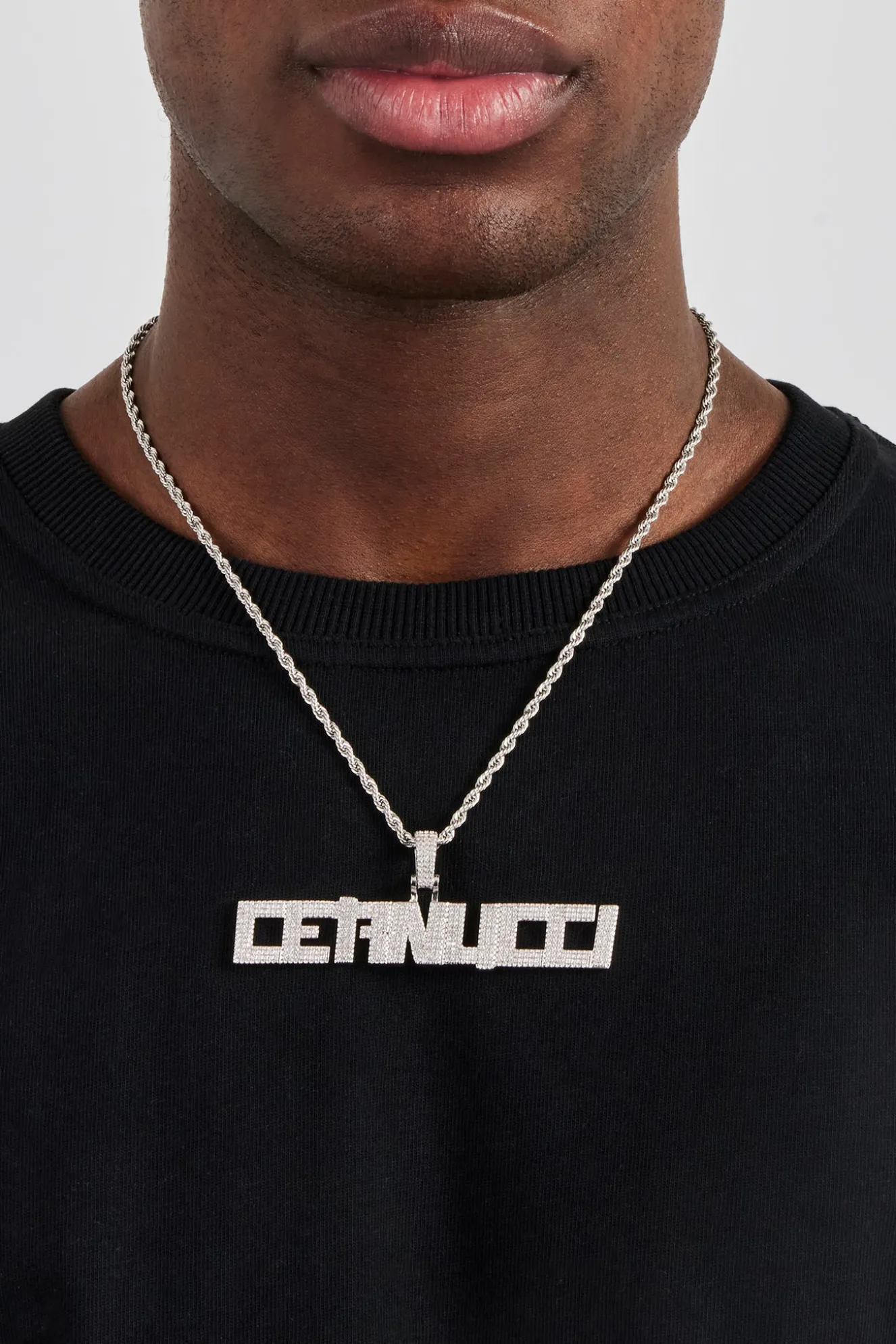 Samurai Font Pendant - 15mm