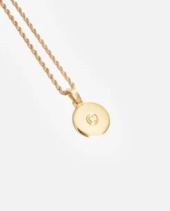 Scorpio Zodiac Pendant - Gold