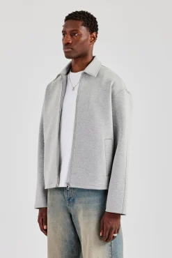 Scuba Harrington Jacket - Grey