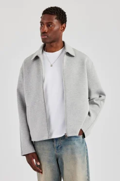 Scuba Harrington Jacket - Grey