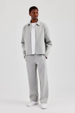 Scuba Harrington Jacket & Trouser - Grey