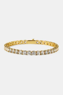 Tennis Bracelet - 5mm - Gold
