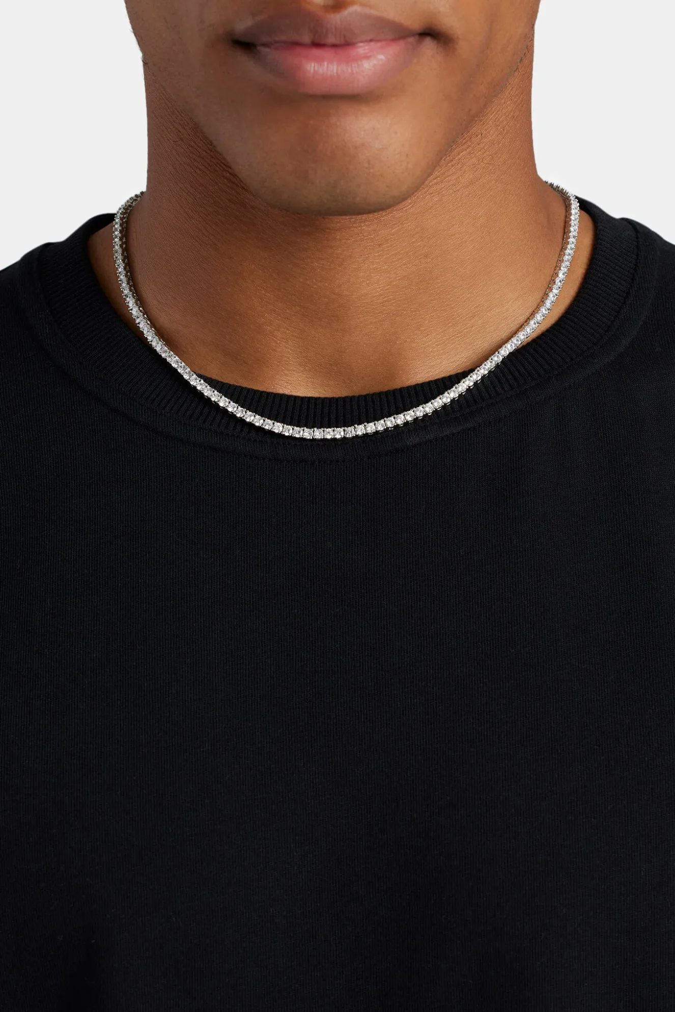 Tennis Chain - 3mm - White